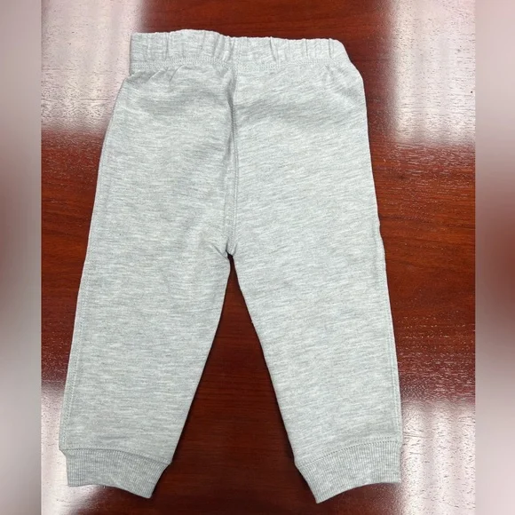 First Impressions Baby Just Awesome T-Shirt and Gray Pants Set Sz 12 months - Picture 6 of 7